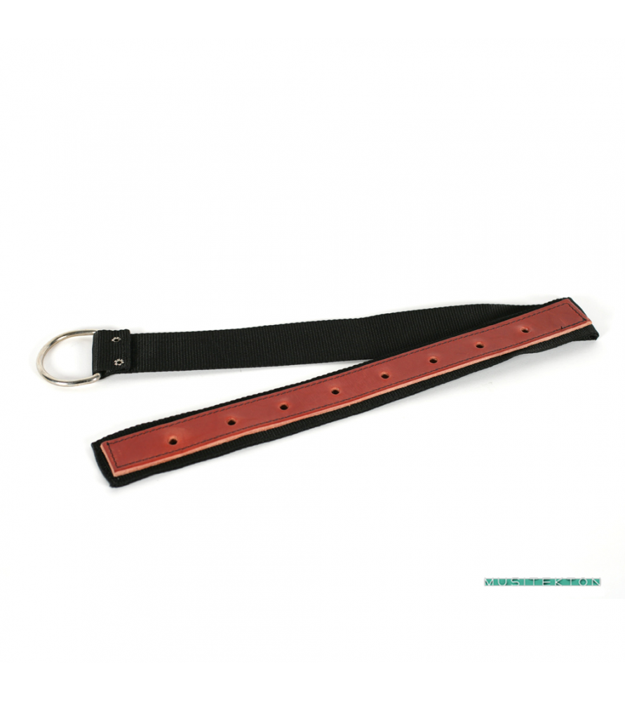 Corretja recolza-pica cello de cuir amb anella