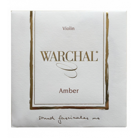 Cuerda Violín Warchal Amber