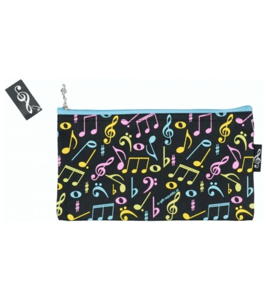 Plumier negro notas de colores P-1026.
