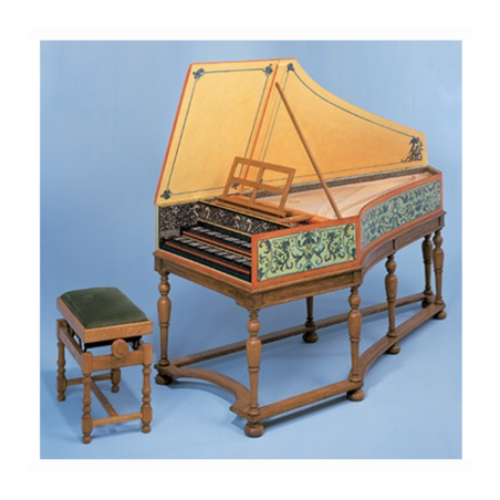 Flemish double Harpsichord Ruckers by The Paris Workshop