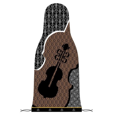 Pijama de seda con cordón para violín Bam