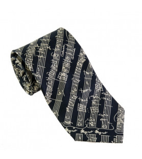 Corbata seda Mozart