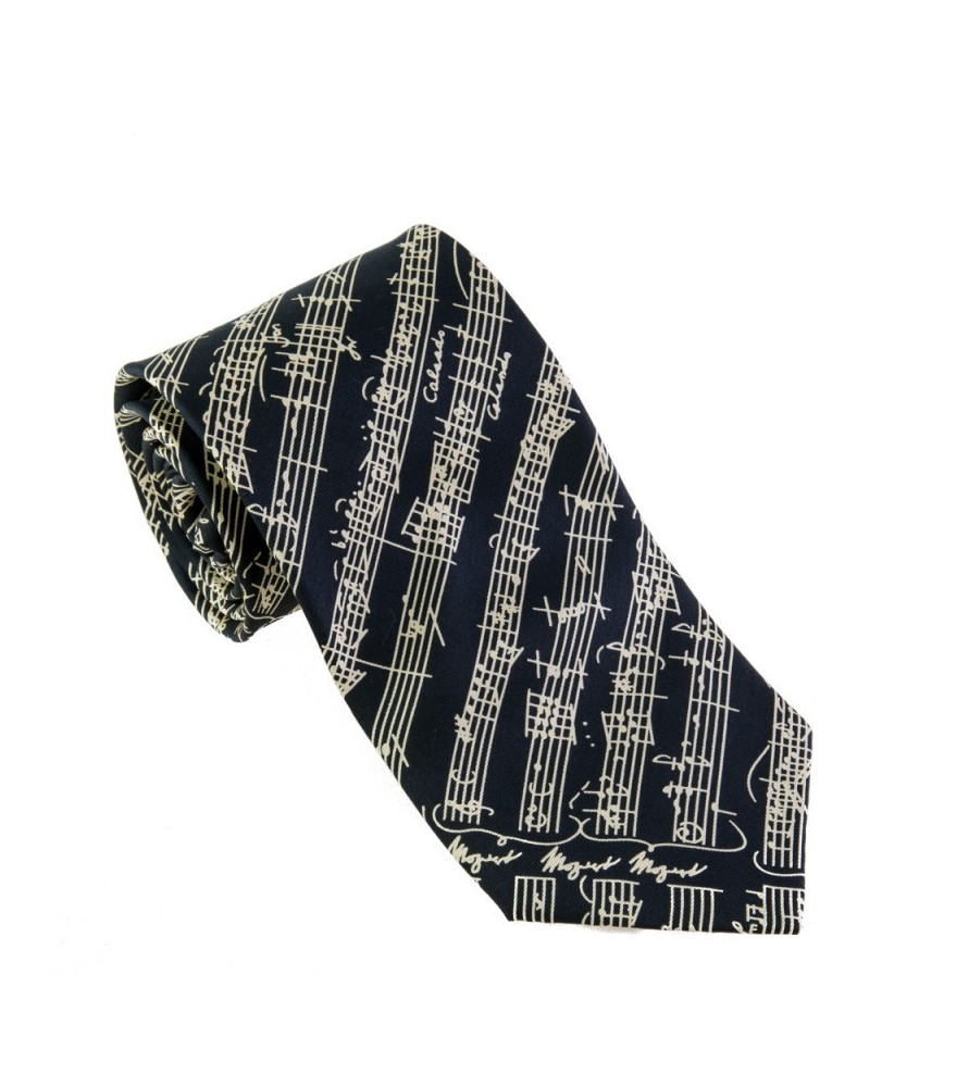 Corbata seda Mozart