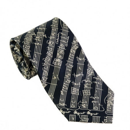 Corbata seda Mozart