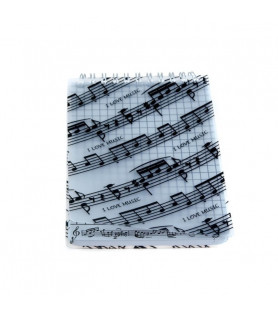 Llibreta espiral A6 partitura