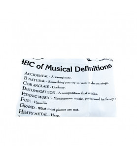 Delantal Definiciones Musicales