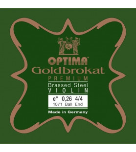 Cuerda Violín Optima Goldbrokat Premium Brassed