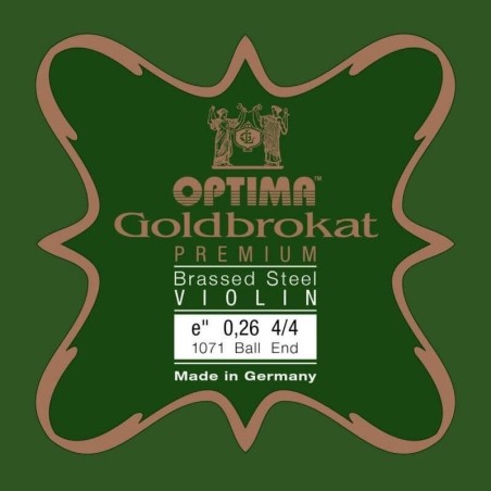 Cuerda Violín Optima Goldbrokat Premium Brassed