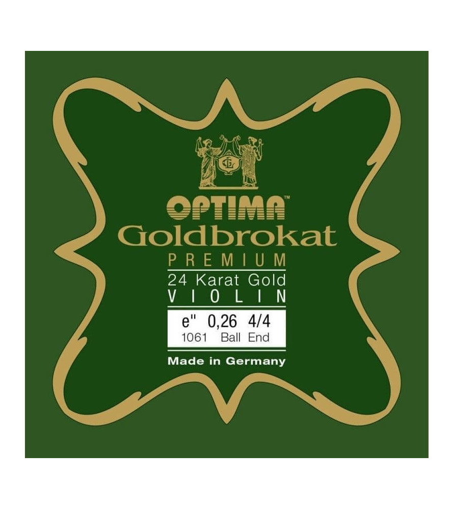 Cuerda Violín Optima Goldbrokat Premium Gold