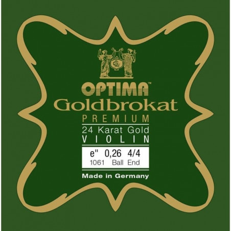 Cuerda Violín Optima Goldbrokat Premium Gold