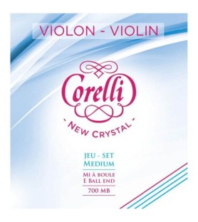 Cuerda Violín Corelli New Crystal