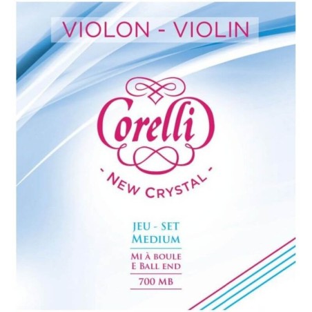 Cuerda Violín Corelli New Crystal