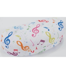 Eyeglass case treble clef S-8007