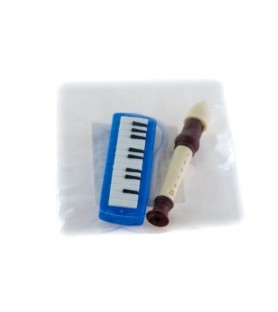 Goma rectangular clave de sol