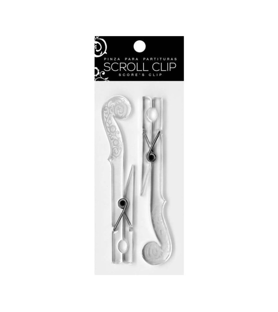 Scroll Clip for music scores