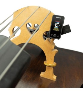 Afinador Metrónomo clip Cello Contrabajo D'Addario Eclipse PW-CT-17CBK
