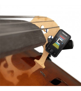 Afinador clip Cello Contrabaix recarregable D'Addario Eclipse PW-CT-28