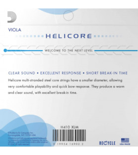 Cuerda Viola D'Addario Helicore
