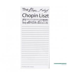 Recambio lista de la compra Chopin Liszt