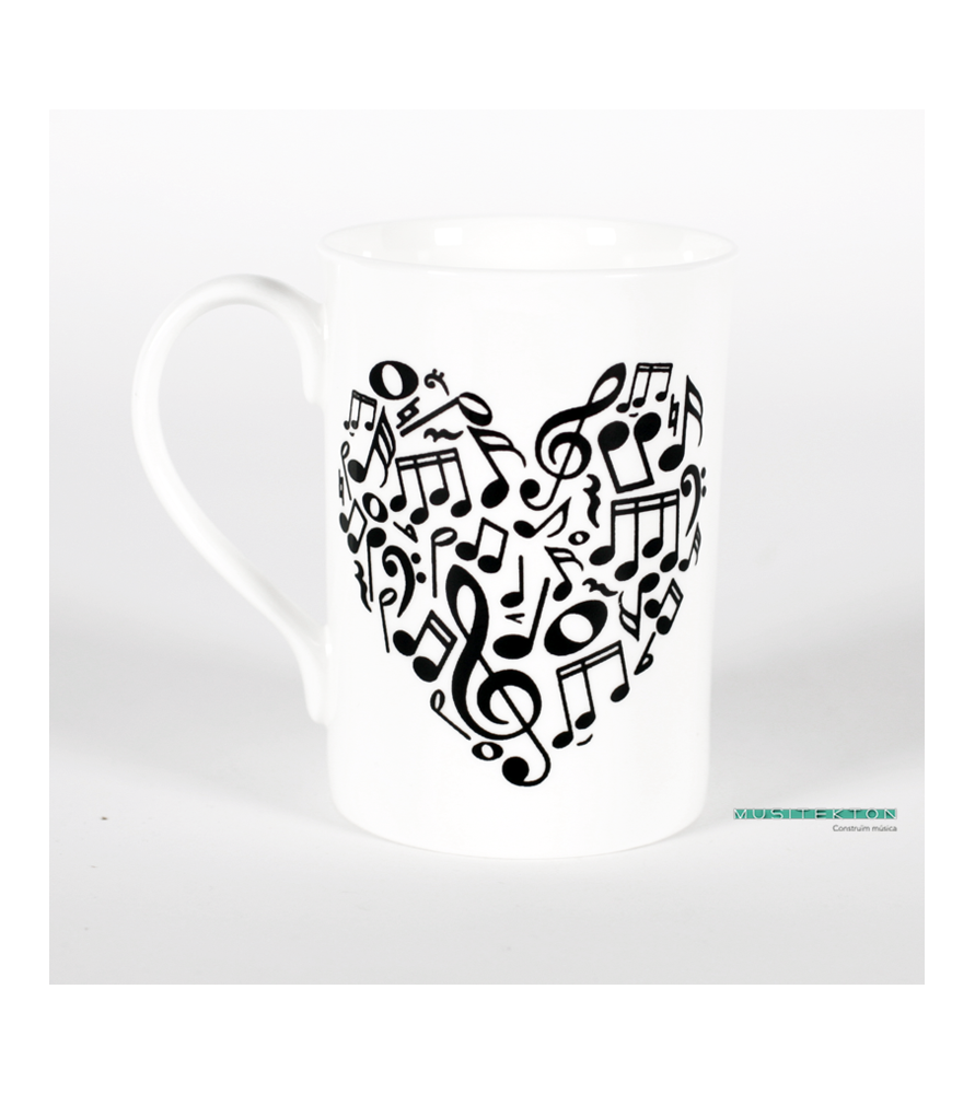 Taza Corazón Musical